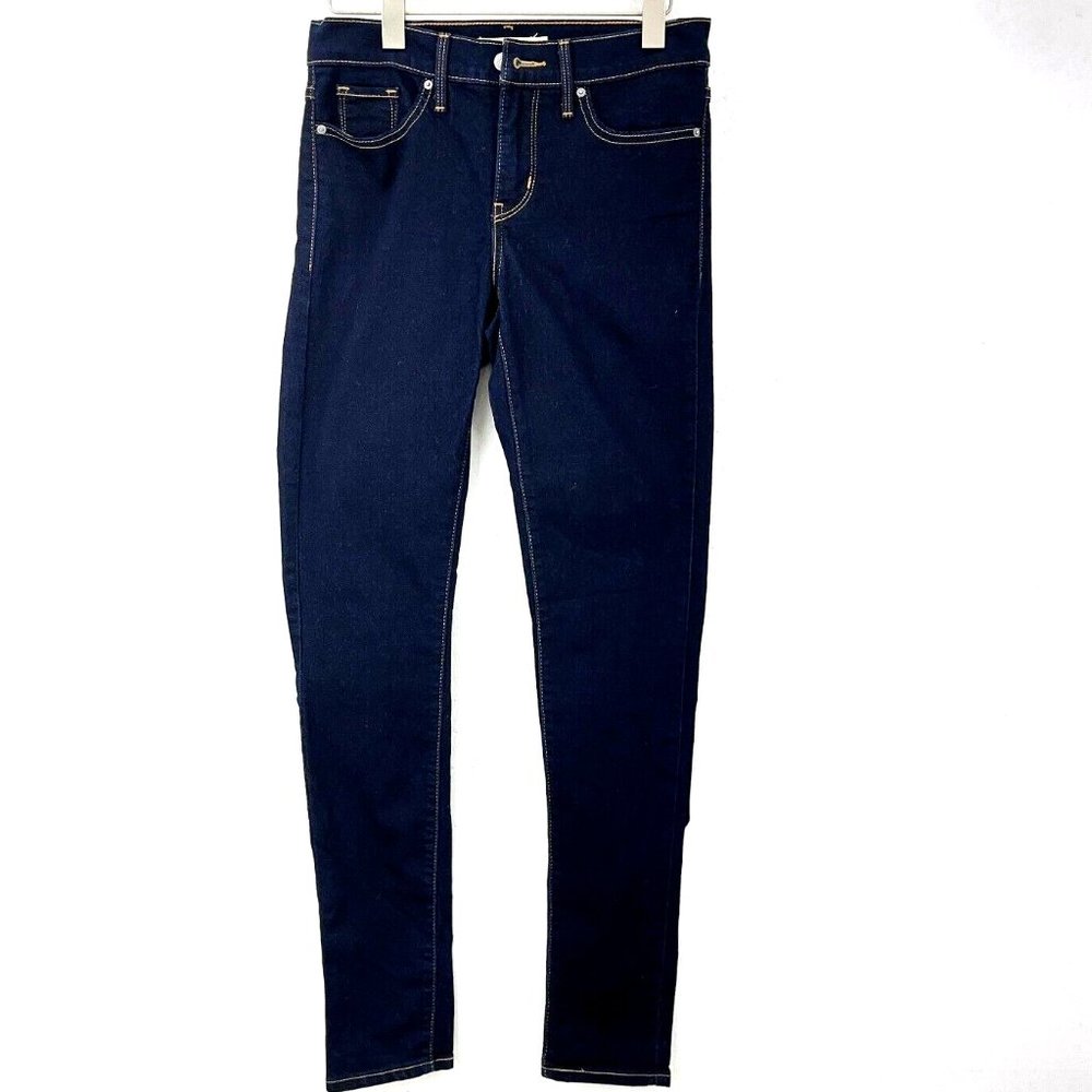 Levi's Blue Dark Wash Shaping Skinny Size 26